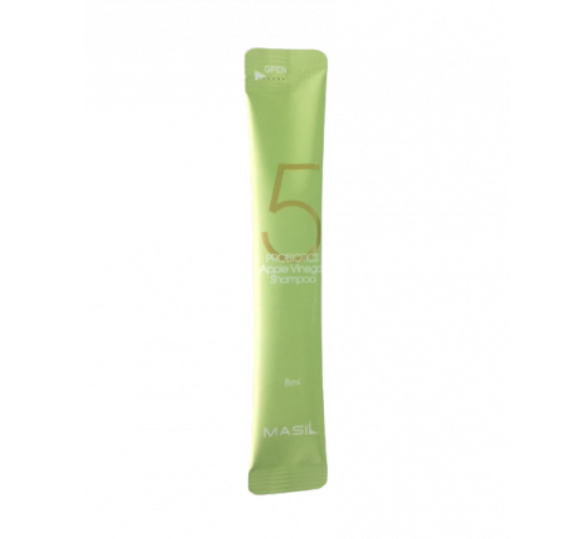 картинка Masil Шампунь для деликатного очищения кожи головы 5Probiotics Apple Vinegar Shampoo StickPouch 8мл-