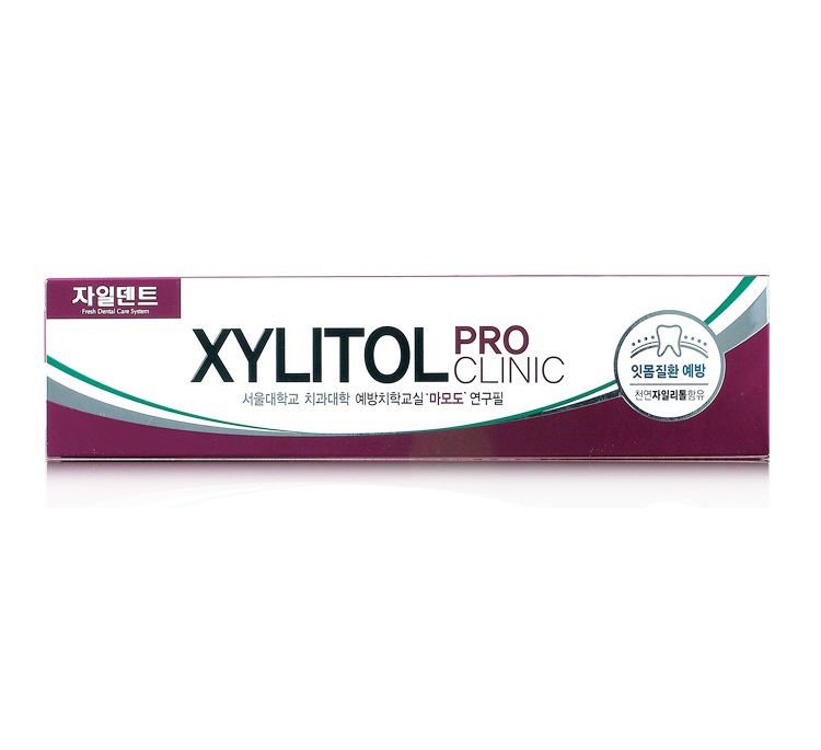 картинка Mukunghwa Зубная паста c травами для здоровья десен Xylitol Pro Clinic Purple130гр