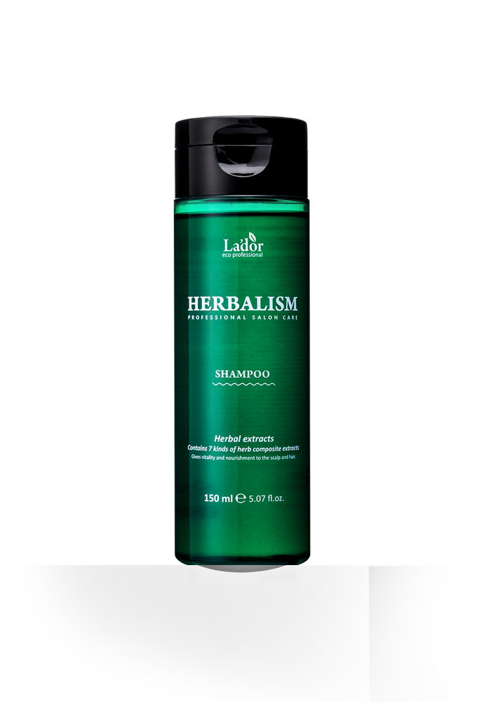 картинка Lador Шампунь против выпадения волос с 7 видами травяных экстрактов Herbalism Shampoo 150мл-