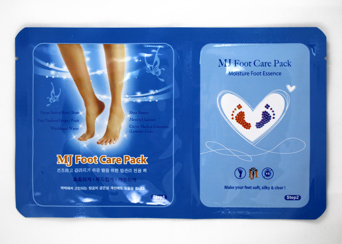 картинка Mijin Маска-носочки для ног с гиалуроновой кислотой Foot Care Pack 22гр 1пара 