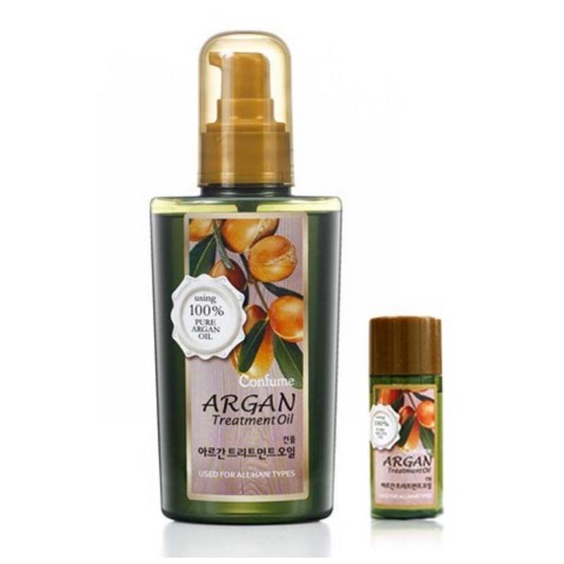 картинка Welcos Набор аргановых масел для питания волос Confume Argan Treatment Oil 120мл+25мл