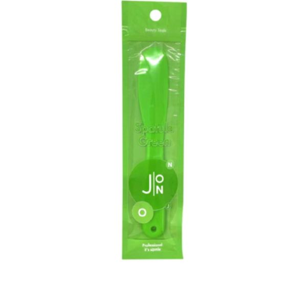 картинка J:ON Лопатка для нанесения и размешивания масок зеленая Spatula Green 1шт