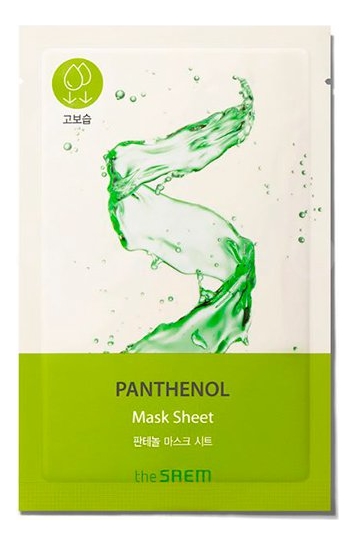 картинка The Saem Тканевая маска увлажняющая с пантенолом BioSolution Moisturizing Panthenol Mask Sheet 20мл-