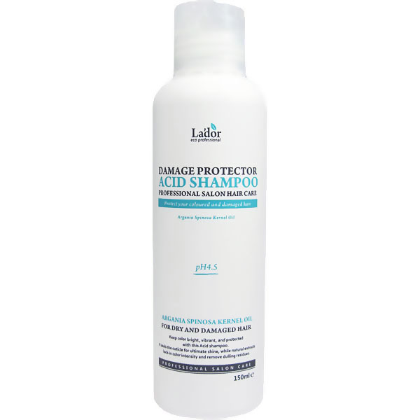 картинка Lador Шампунь для сухих волос с аргановым маслом Damaged Protector Acid Shampoo 150мл