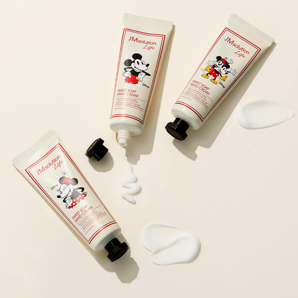 картинка JMsolution Крем для рук увлажняющий с ароматом мака Life Disney Sweet Soap Hand Cream 50мл-
