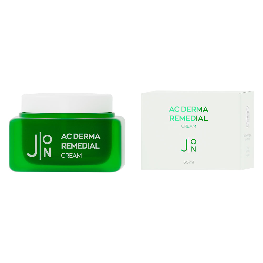 картинка J:ON Крем для проблемной кожи с AHA/BHA/PHA кислотами AC Derma Remedial Cream 50мл