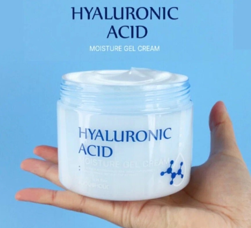 картинка Belove Food@Holic Крем-гель для лица с гиалуроновой кислотой Hyaluronic Acid MoistureGel Cream300мл-