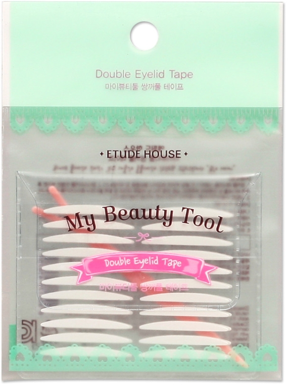 картинка Etude House Стикеры для двойного века прозрачные My Beauty Tool Double Eyelid Tape 22шт