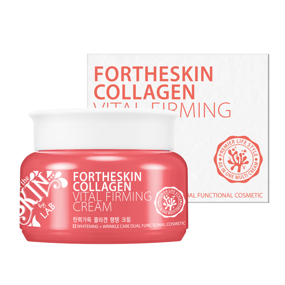 картинка Fortheskin Крем для лица омолаживающий с коллагеном Collagen Vital Firming Cream 100мл-