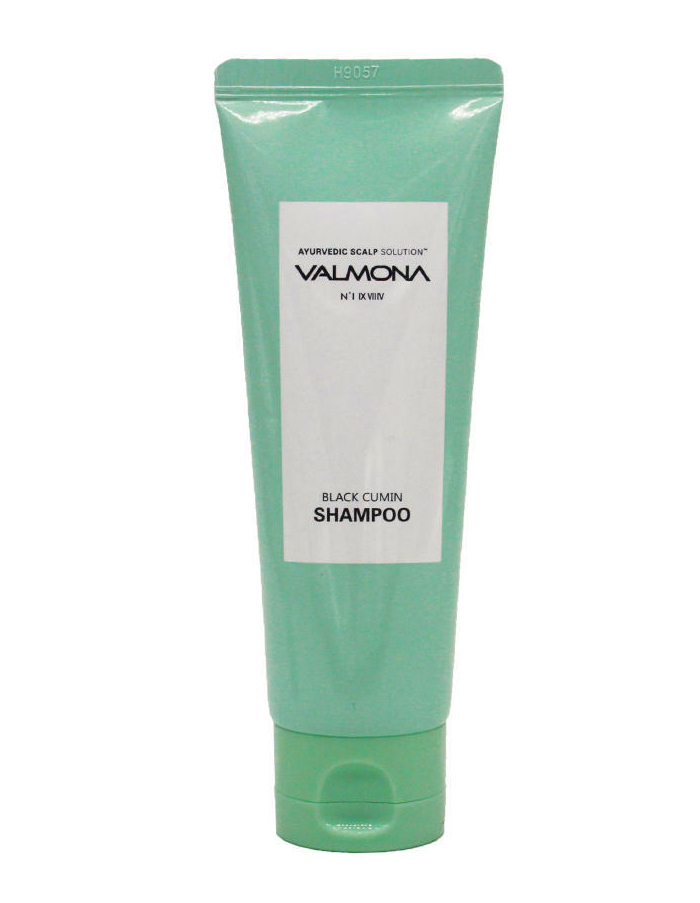 картинка VALMONA Шампунь для укрепления волос с черным тминомAyurvedicScalp Solution Black Cumin Shampoo100мл