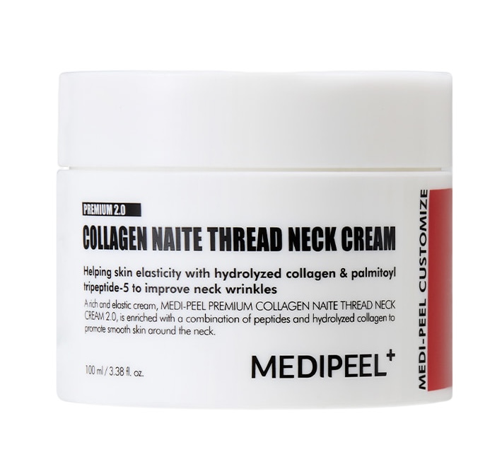 картинка MEDI-PEEL Крем моделирующий для шеи и зоны декольте Premium Collagen Naite Thread Neck Cream 100мл