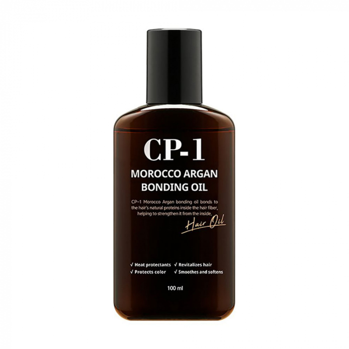 картинка Esthetic House Масло-эссенция для блеска волос аргановое CP-1 Morocco Argan Bonding Oil 100мл-
