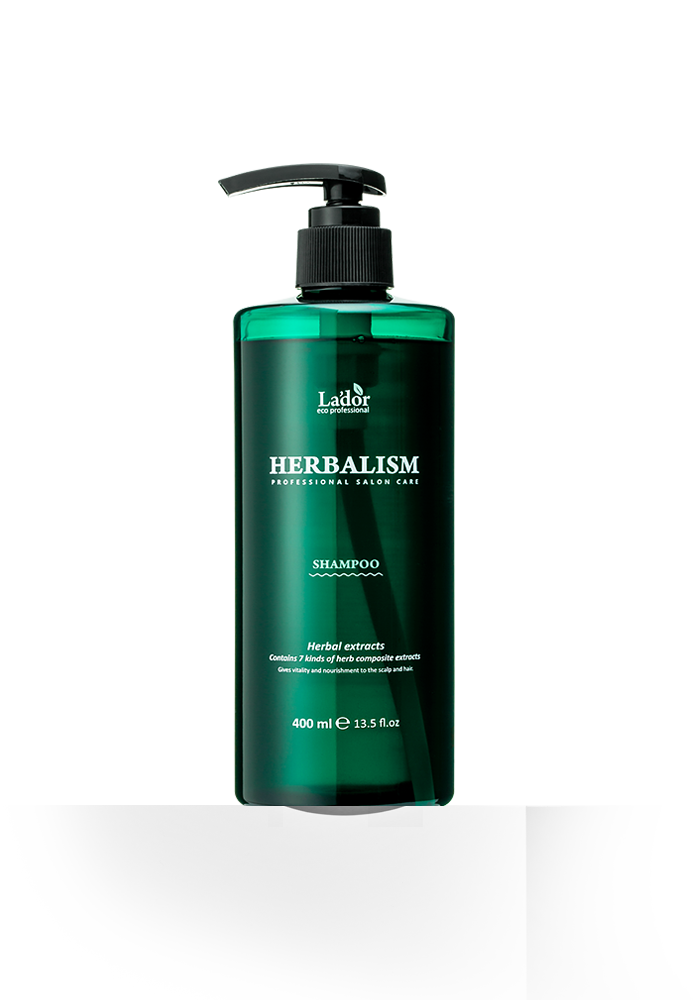 картинка Lador Шампунь против выпадения волос с 7 видами травяных экстрактов Herbalism Shampoo 400мл