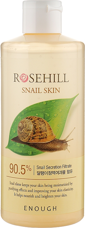 картинка Enough Тонер для лица омоложивающий с муцином улитки Rosehill Snail Skin 300мл-