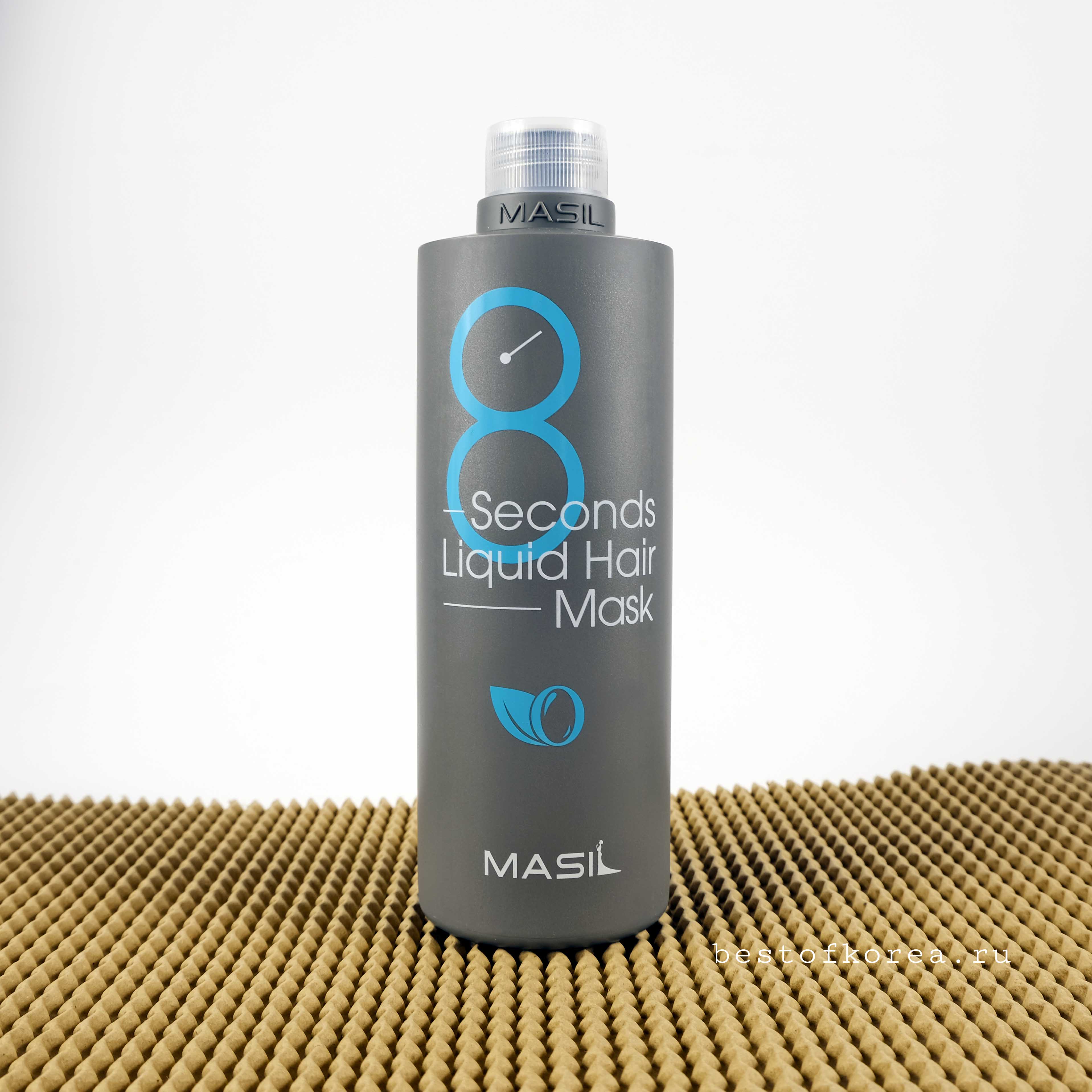 картинка Masil Маска для восстановления и объема волос 8 Seconds Liquid Hair Mask 350мл