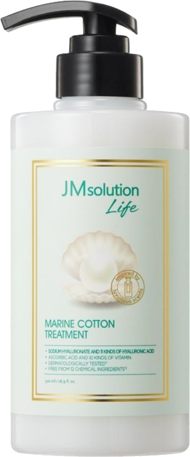 картинка JMsolution Шампунь для увлажнения волос с минералами Disney MarineCotton Shampoo 500мл-