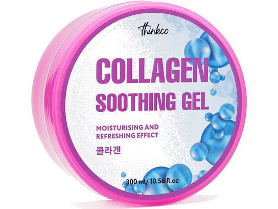 картинка Thinkco Гель для тела и лица с коллагеном Collagen Soothing Gel 300мл