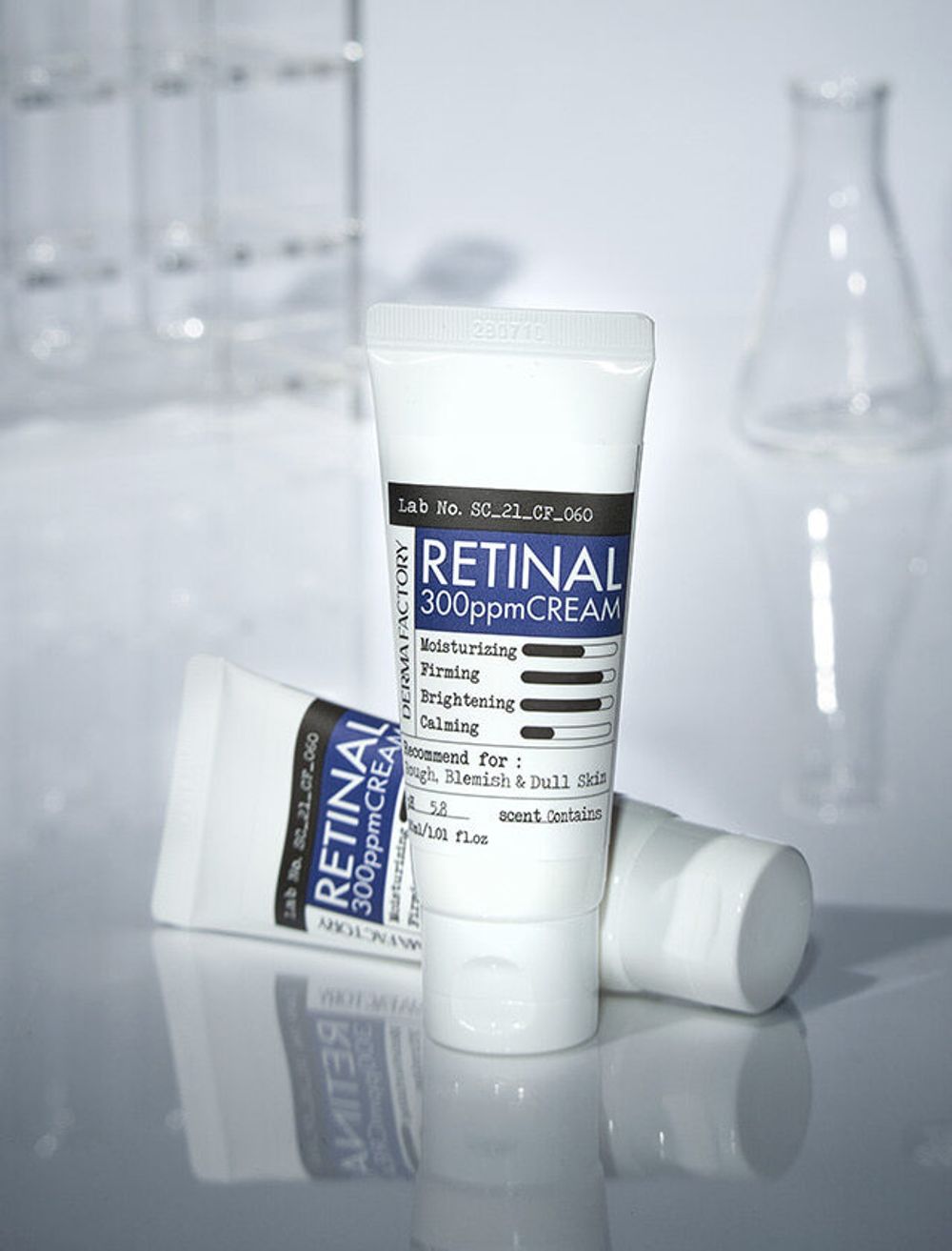 картинка Derma Factory Крем укрепляющий для сияния кожи с ретиналем Retinal 300ppm Cream 30мл