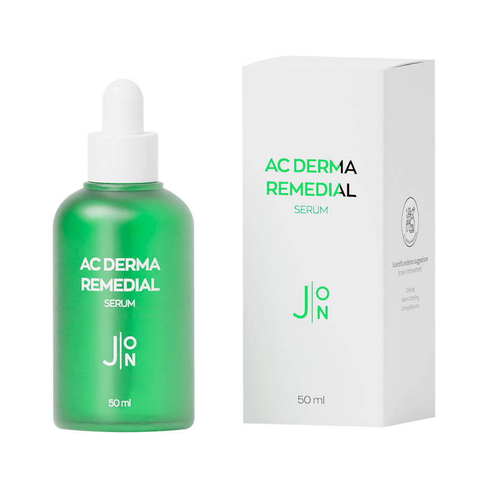 картинка J:ON Сыворотка для проблемной кожи с растительными экстрактами AC Derma Remedial Serum 50мл