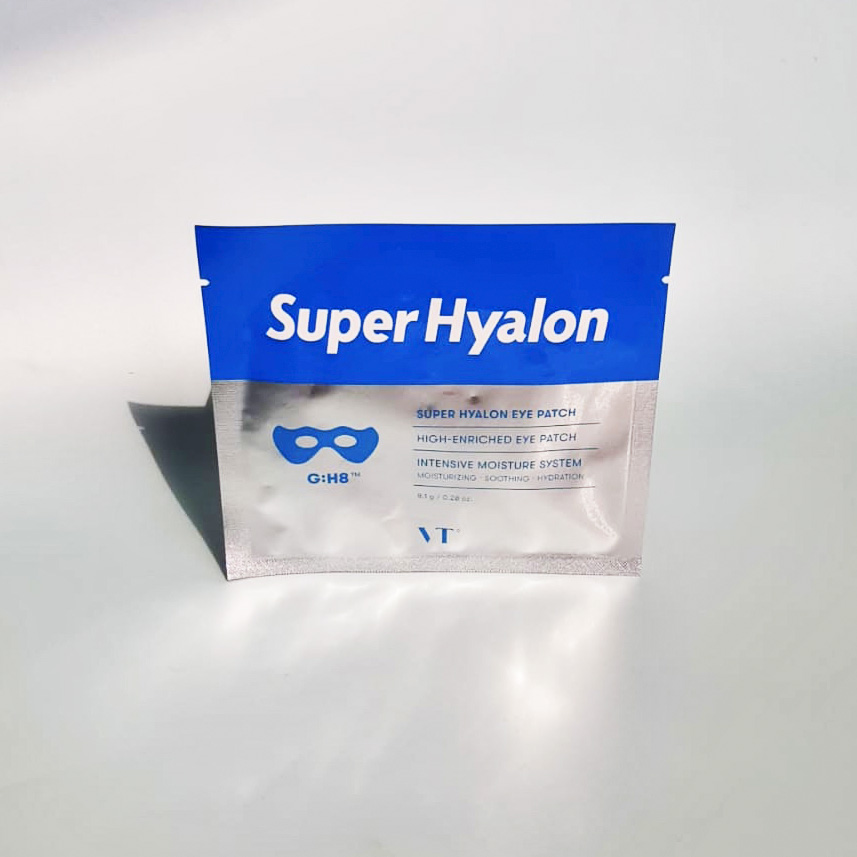 картинка VT Cosmetics Гидрогелевые патчи для кожи вокруг глаз увлажняющие Super Hyalon Eye Patch 1пара+