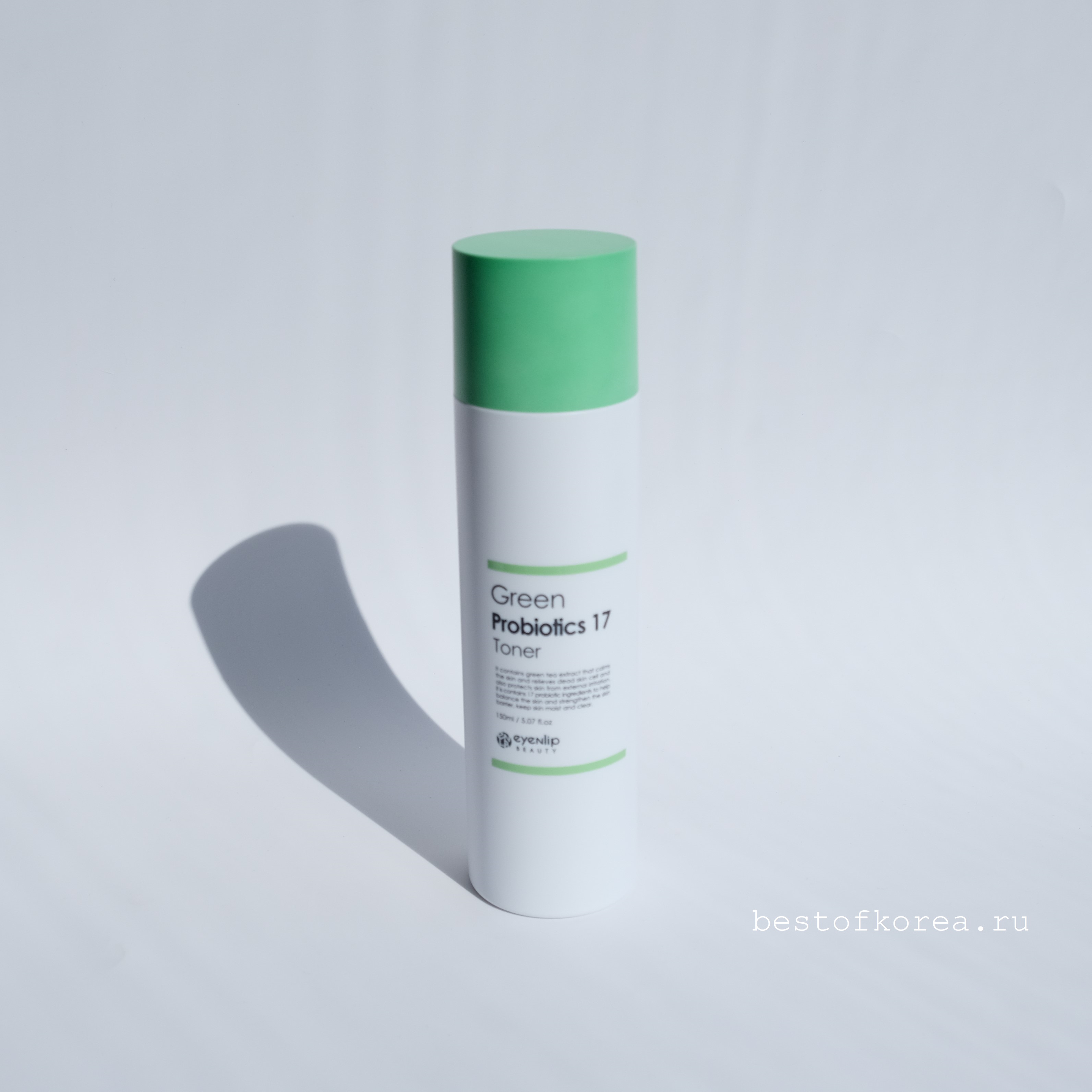 картинка EYENLIP Тонер для лица увлажняющий с зеленым чаем и пробиотиками Green Probiotics 17 Toner 150мл-