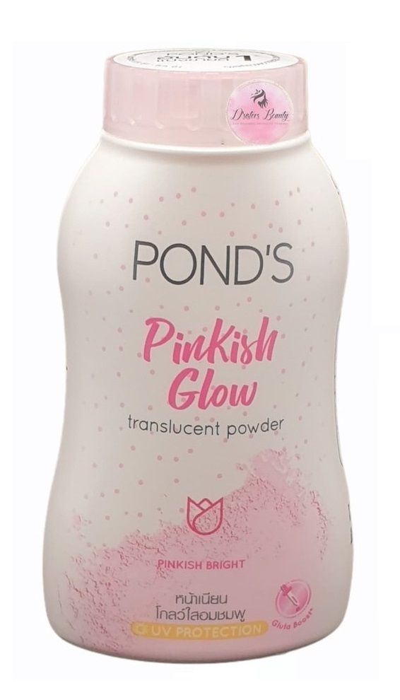 картинка Pond's Пудра рассыпчатая матирующая с цветочным ароматом Pinkish Glow Translucent Powder 50гр