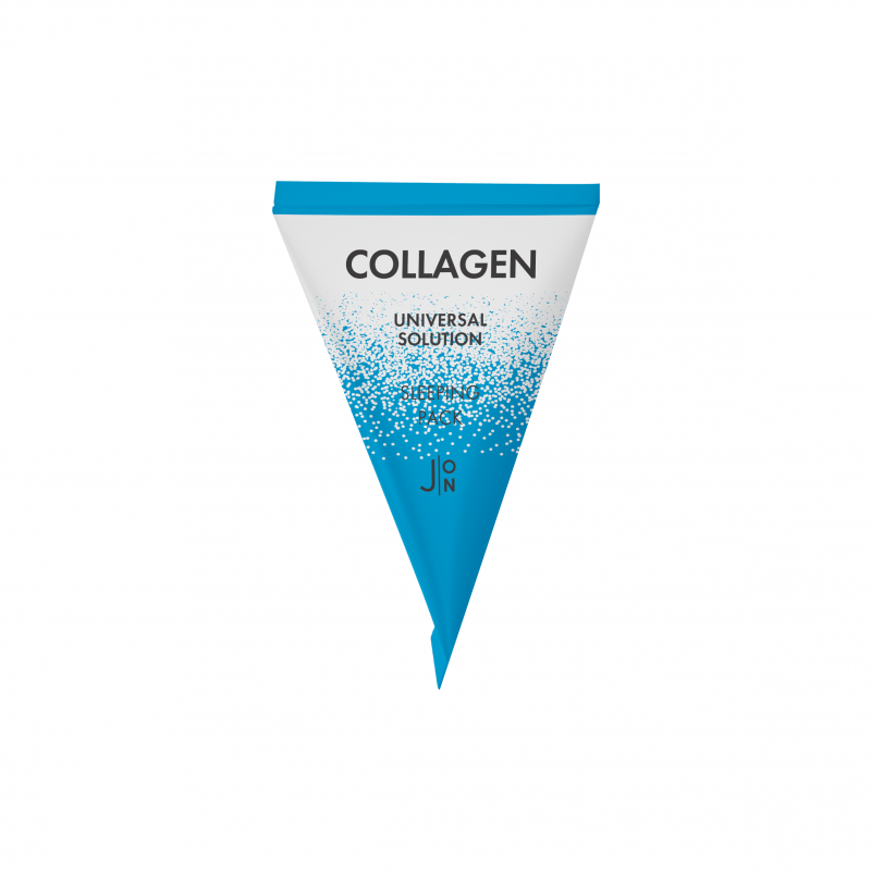 картинка J:ON Ночная маска для упругости кожи с коллагеном Collagen Universal Solution Sleeping Pack 5гр*1шт