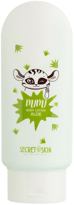 картинка Secret Skin Лосьон для тела увлажняющий с экстрактом алоэ Mimi Body Lotion Aloe 200мл+