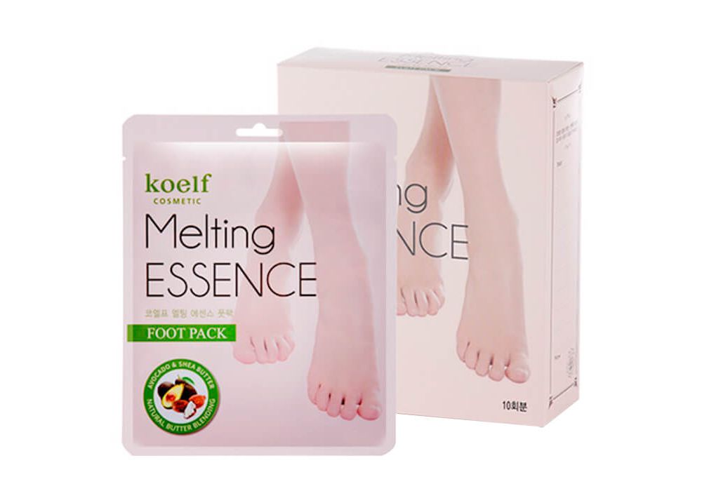 картинка Koelf Маска-носочки для смягчения кожи стоп Melting Essence Foot Pack 16гр*1пара