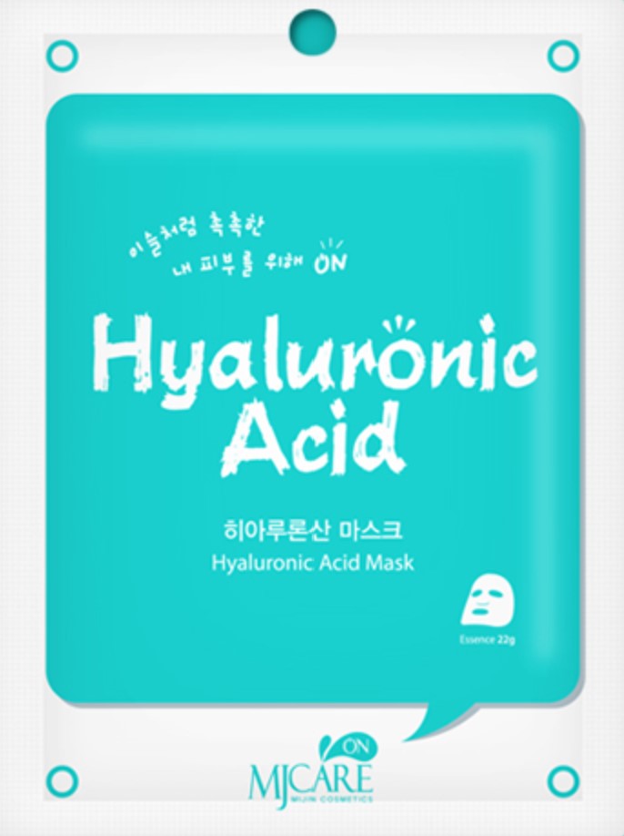 картинка Mijin MJ CARE Тканевая маска с гиалуроновой кислотой MJ On Hyaluronic Acid Mask Pack 22гр