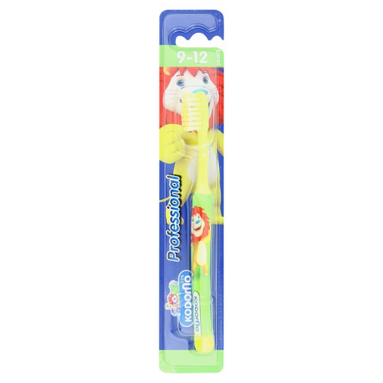 картинка LION "Кодомо" Детская зубная щетка Professional Toothbrush (9лет-12лет)