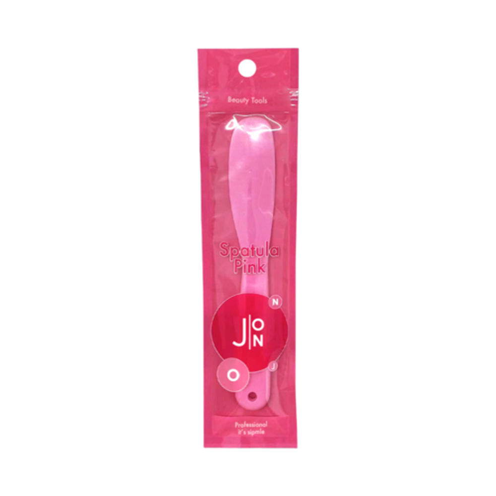 картинка J:ON Лопатка для нанесения и размешивания жидких масок розовая Spatula Pink 1шт