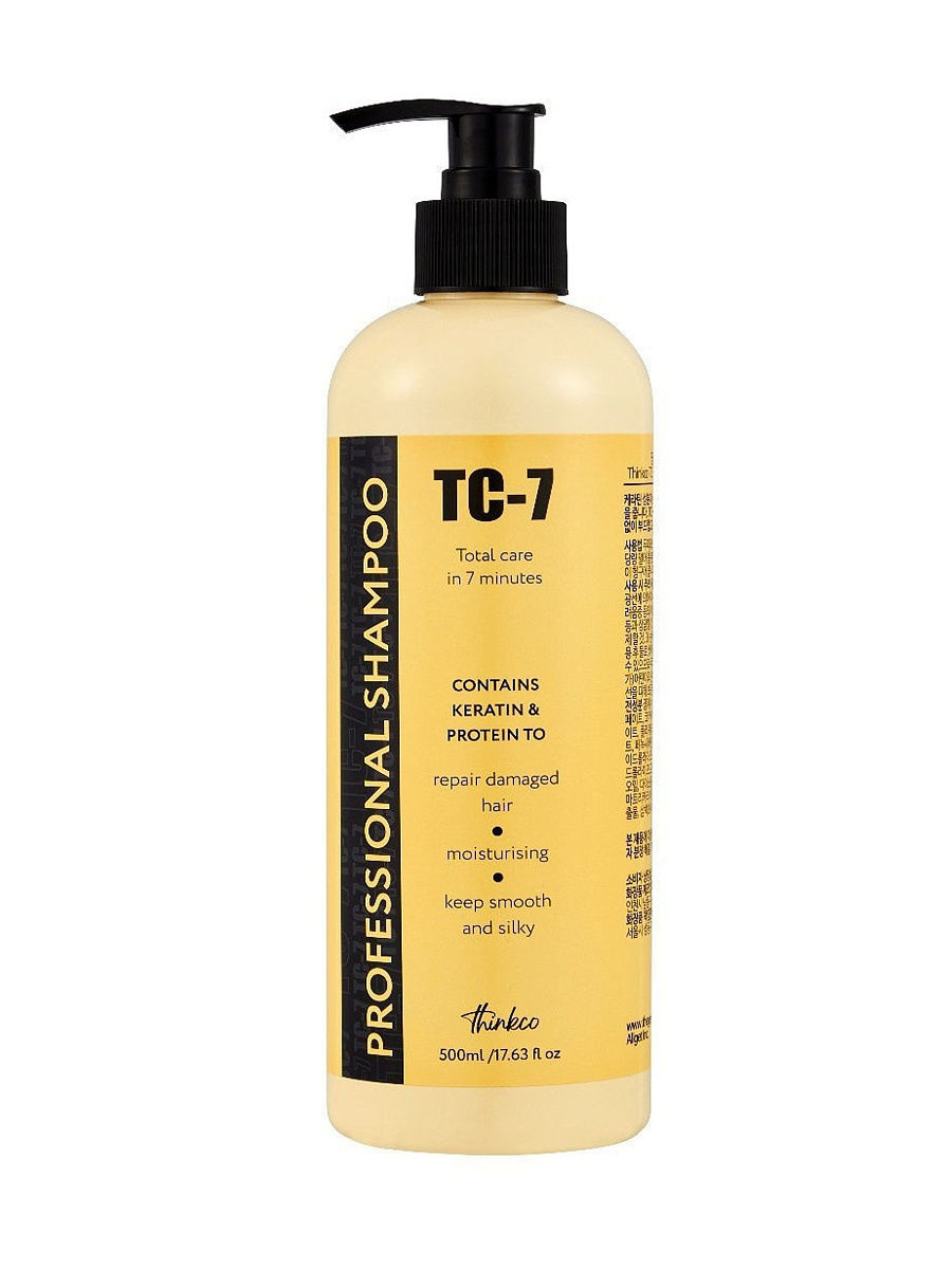 картинка Thinkco Шампунь восстанавливающий с протеинами и кератином TC-7 Professional Keratin Shampoo 500мл