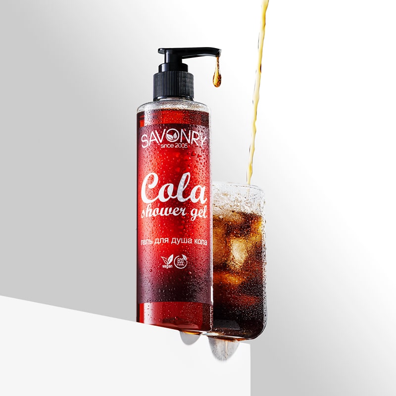 картинка Savonry Гель для душа с ароматом колы Cola Shower Gel 250мл