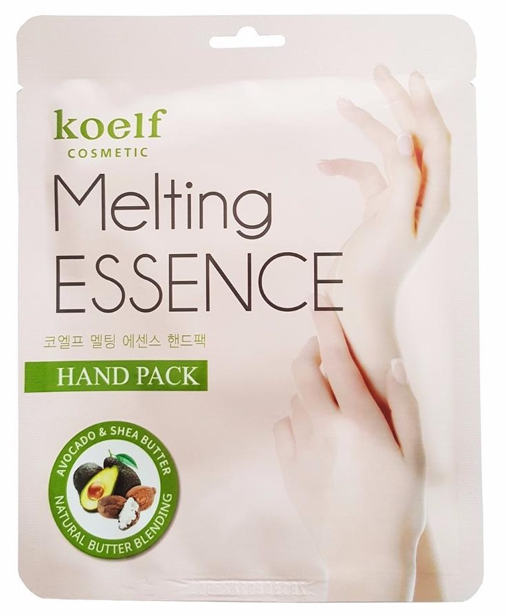 картинка Koelf Маска-перчатки для смягчения кожи рук Melting Essence Hand Pack 14гр*1пара-