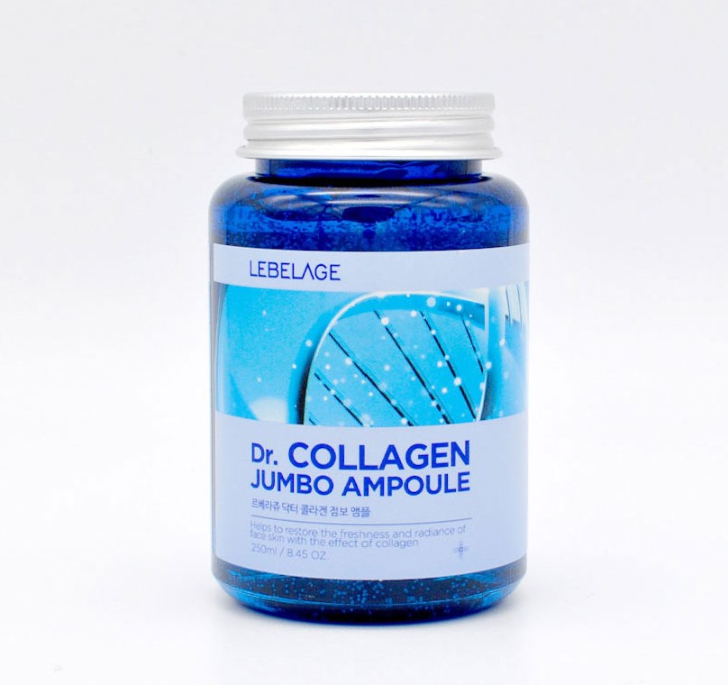 картинка Lebelage Сыворотка для лица питательная с коллагеном Dr.Collagen Jumbo Ampoule 250мл