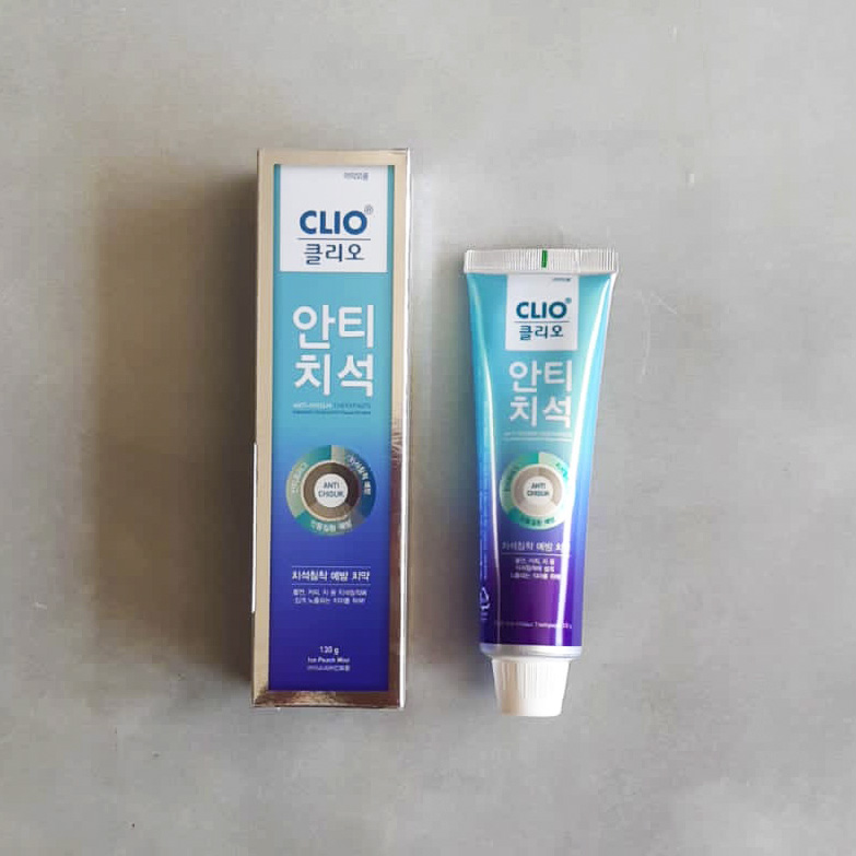картинка Clio Зубная паста против кариеса и зубного налета Anti-Chisuk Ice Peach Mint Toothpaste 130гр