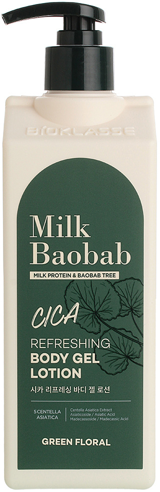 картинка MilkBaobab Лосьон-гель для тела с ароматом цитрусов Cica Body Gel Lotion 500мл-