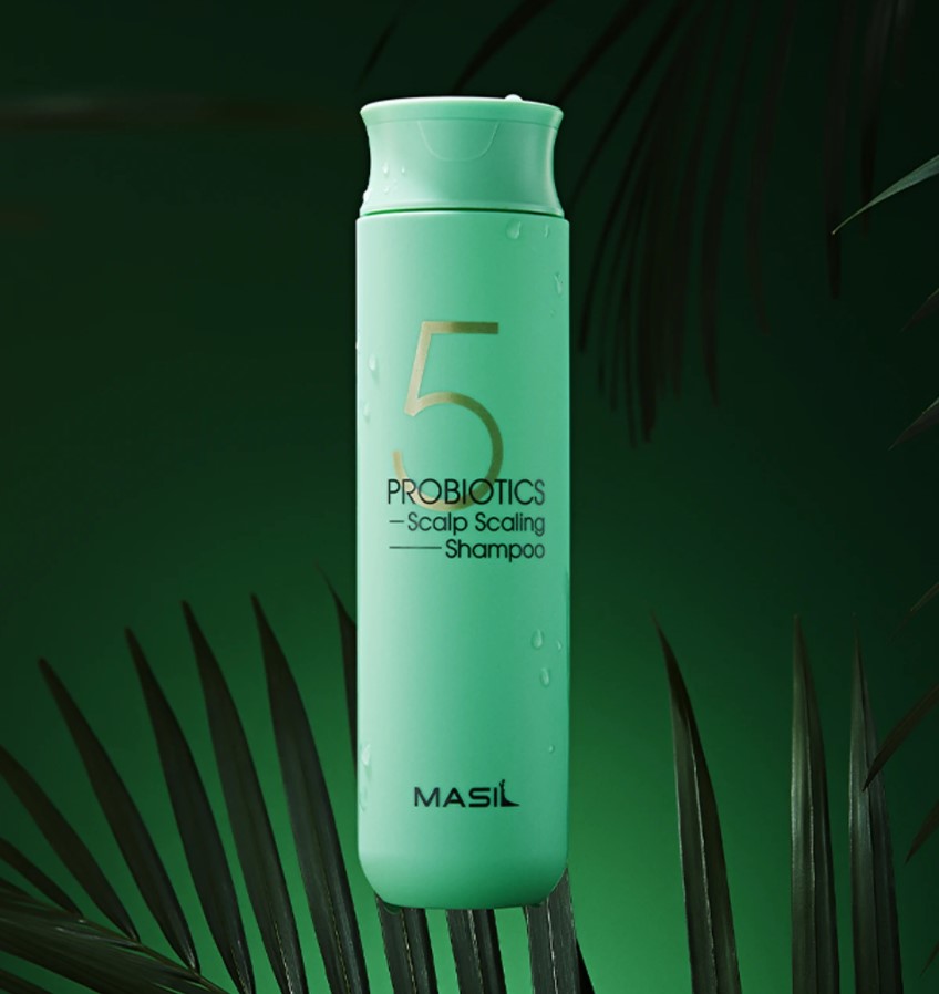 картинка Masil Шампунь для глубокого очищения кожи головы 5 Probiotics Scalp Scaling Shampoo 300мл