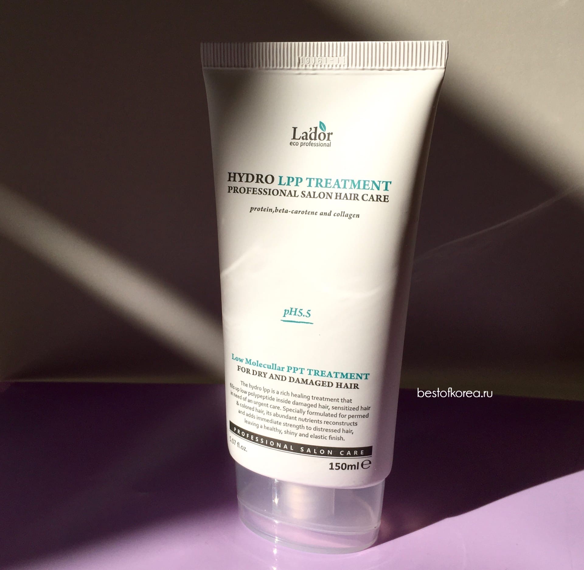 картинка Lador Маска для восстановления волос с коллагеном и аминокислотами Eco Hydro Lpp Treatment 150мл-
