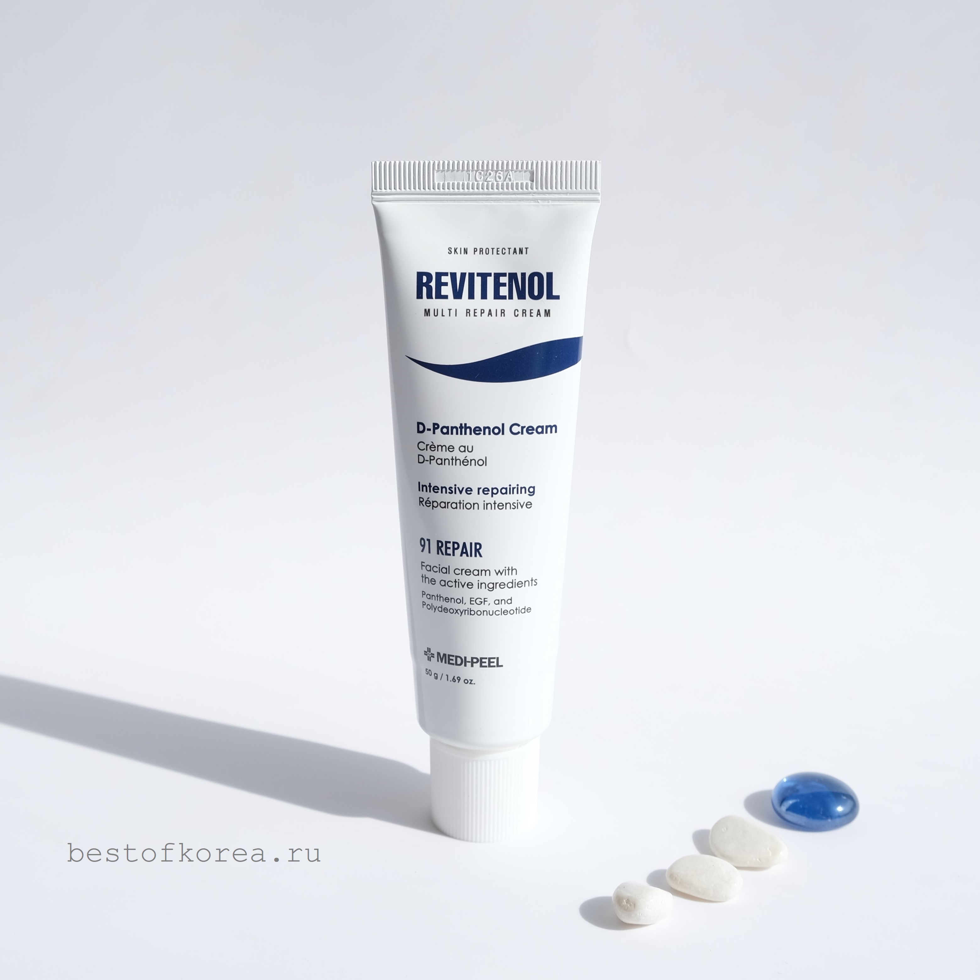 картинка MEDI-PEEL Крем для лица антивозрастной с пантенолом и пептидами Revitenol Multi Repair Cream 50мл-
