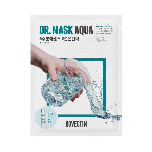 картинка Rovectin Тканевая маска для глубокого увлажнения Skin Essentials Dr.Mask Aqua 25мл